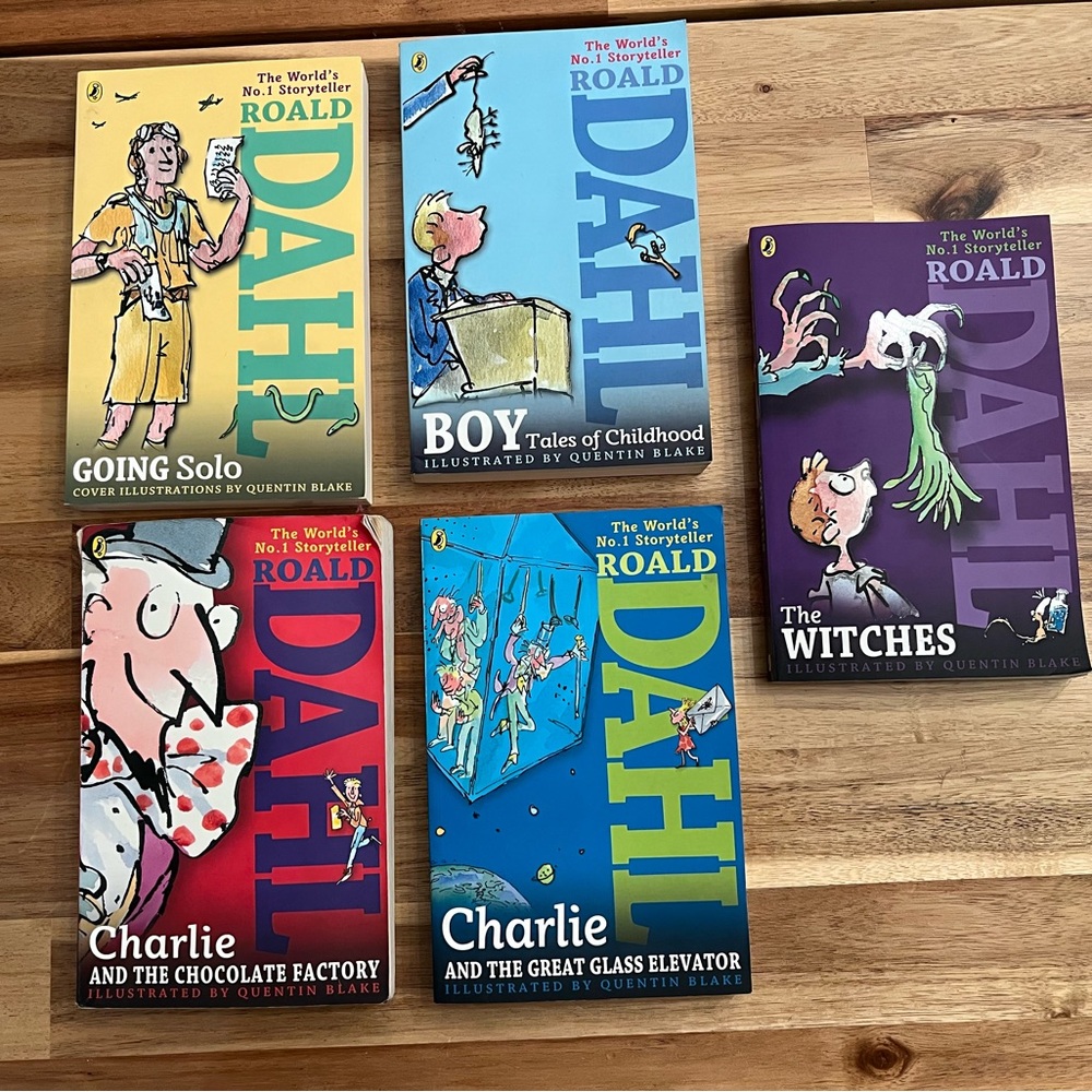 Roald Dahl Kids Book Set - Multicolor